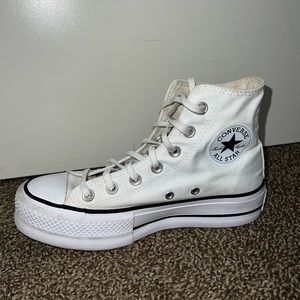 Platform White Converse